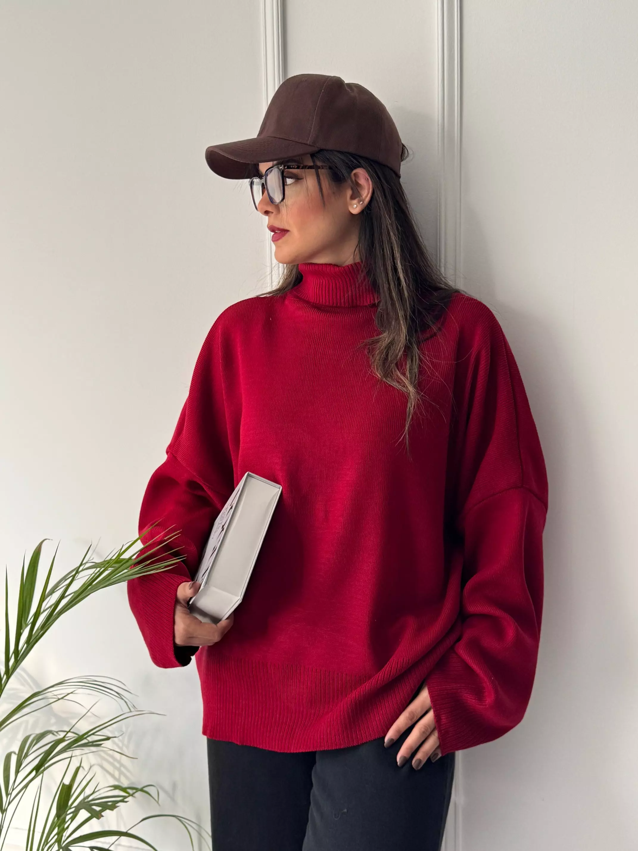 بافت یقه اسکی جورجینا